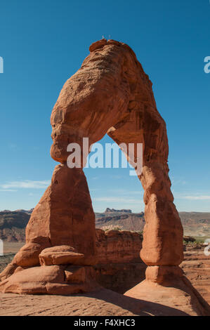 Delicate Arch, Arches NP, Utah, USA Stock Photo