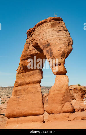 Delicate Arch, Arches NP, Utah, USA Stock Photo