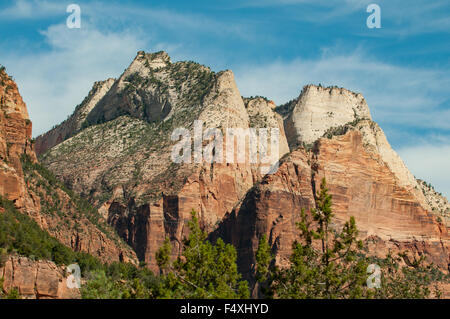 View in Zion NP, Utah, USA Stock Photo