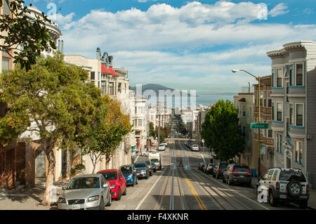 Powell Street, San Francisco, California, USA Stock Photo