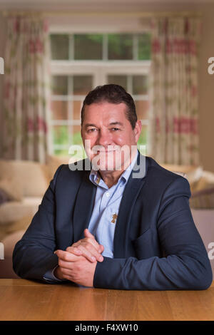 Rugby World Cup 2015 Director David Pickering portraits. Stock Photo