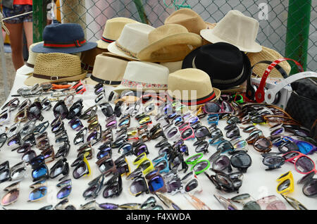 Punta Arabi, hippy market at Es Canar on Ibiza Stock Photo