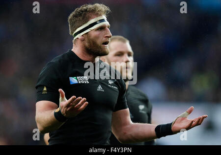 London, UK. 24th Oct, 2015. Kieran Read South Africa V New Zealand South Africa V New Zealand, Rugby World Cup 2015 Twickenham, London, England 24 October 2015 Rugby World Cup 2015, Semi Finals Twickenham Stadium, London, England Credit:  Allstar Picture Library/Alamy Live News Stock Photo