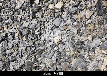 A rock face in the Rocky Mountains of Canada near Golden British Columbia. Stock Photo