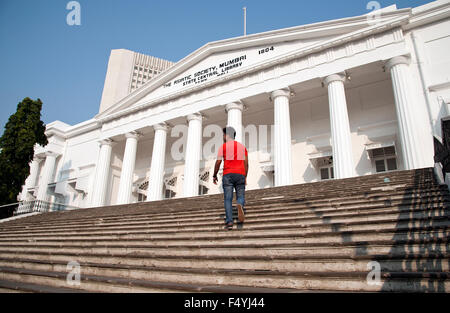 The image of Asiatic Society Library was taken in Mumbai, India Stock Photo