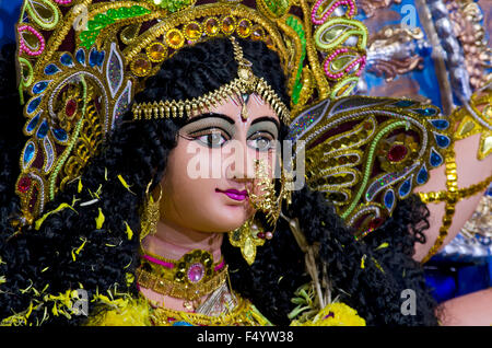 Durga Puja at Chennai, Madras, Tamil Nadu, India, Asia Stock Photo