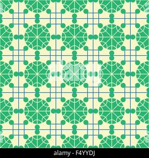 Abstract seamless patterns in Islamic style. Stock Vector