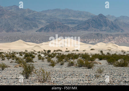 Mesquite Flat Sand Dunes, Death Valley National Park, Mojave Desert, California, USA Stock Photo