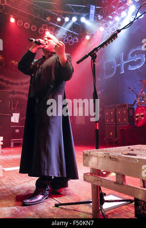 Disturbed debut their album 'Immortalized' at House of Blues Chicago  Featuring: David Draimen Where: Chicago, Illinois, United States When: 22 Aug 2015 Stock Photo