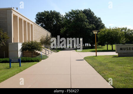 Museum at Eisenhower National Historical Site in Abilene, Kansas Stock Photo