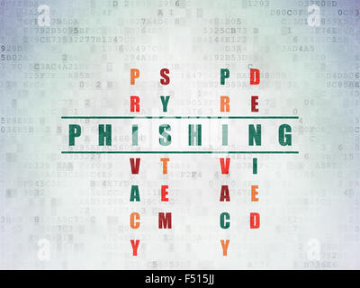 Security concept: Phishing in Crossword Puzzle Stock Photo Alamy