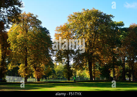 Autumn in Wardown Park in Luton, Bedfordshire Stock Photo