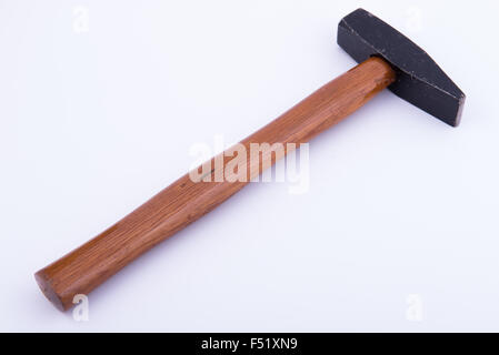 heavy duty hammer on white background Stock Photo