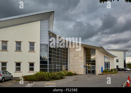 exterior of Wythenshawe hospital in Baguley former Baguley Sanatorium  The Nightingale Centre & Genesis Prevention Centre, Wythe Stock Photo