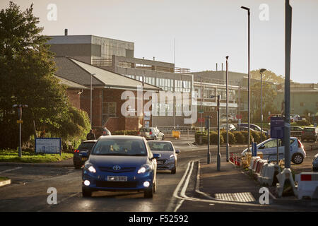 exterior of Wythenshawe hospital in Baguley former Baguley Sanatorium  The University Hospital of South Manchester NHS Foundatio Stock Photo