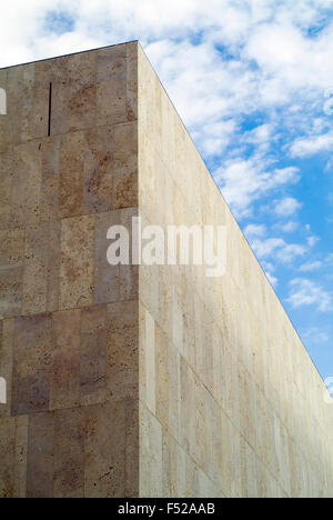 Jewish community Jakob synagogue exterior view with sky Jakobsplatz Munich Bavaria Germany Europe Stock Photo