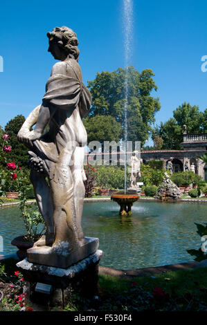 Garden, Pfanner palace, Lucca, Tuscany, Italy Stock Photo - Alamy