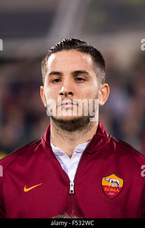 Florence, Italy. 25th Oct, 2015. Konstantinos Manolas (Roma) Football/Soccer : Italian 'Serie A' match between ACF Fiorentina 1-2 AS Roma at Stadio Artemio Franchi in Florence, Italy . © Maurizio Borsari/AFLO/Alamy Live News Stock Photo