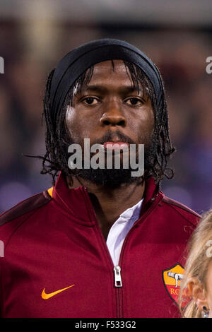 Florence, Italy. 25th Oct, 2015. Gervinho (Roma) Football/Soccer : Italian 'Serie A' match between ACF Fiorentina 1-2 AS Roma at Stadio Artemio Franchi in Florence, Italy . © Maurizio Borsari/AFLO/Alamy Live News Stock Photo