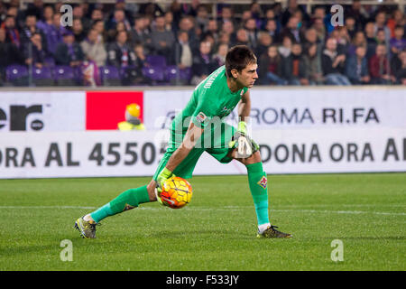 Florence, Italy. 25th Oct, 2015. Ciprian Tatarusanu (Fiorentina) Football/Soccer : Italian 'Serie A' match between ACF Fiorentina 1-2 AS Roma at Stadio Artemio Franchi in Florence, Italy . © Maurizio Borsari/AFLO/Alamy Live News Stock Photo