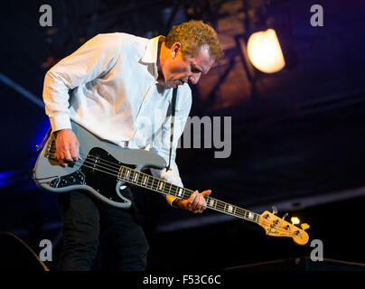 Rewind South - The 80s Festival held at Temple Island Meadows  Featuring: OMD Where: Henley, United Kingdom When: 23 Aug 2015 Stock Photo