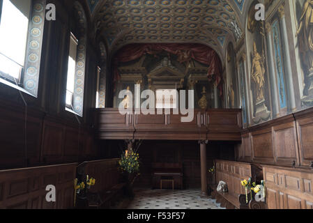 private chapel National Trust - Wimpole Estate Stock Photo