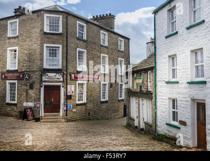 The George & Dragon in Dent, Cumbria. Stock Photo