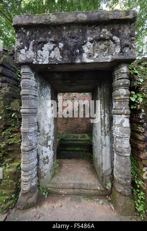 Entrace to temple in Koh Ker Stock Photo