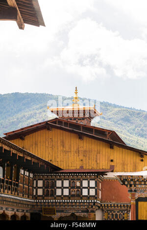 Paro Dzong, Bhutan Stock Photo
