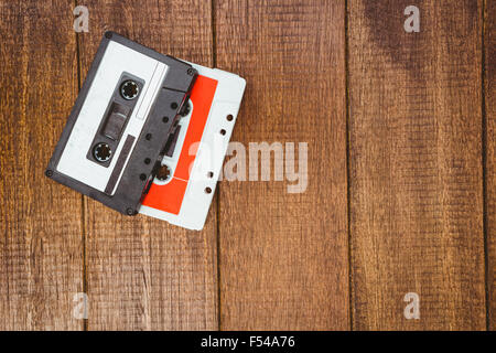 Close up view of old tape Stock Photo