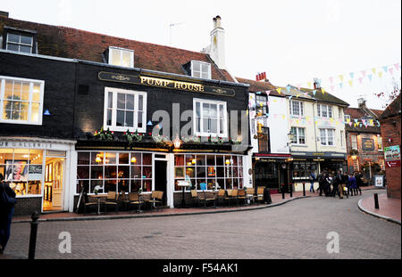 The Pump House pub and bars in The Lanes Brighton UK Stock Photo