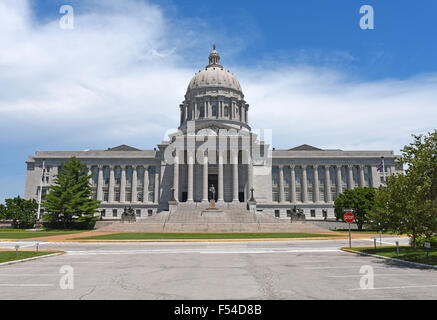 Missouri State Capitol in Jefferson City during the day Stock Photo