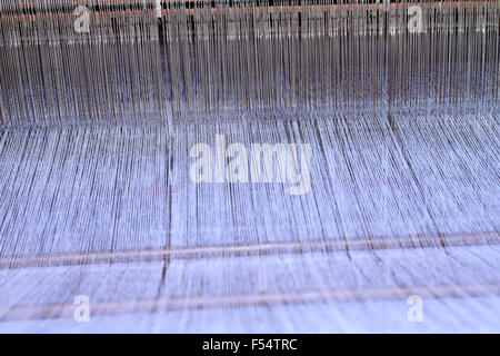 handloom threads Stock Photo