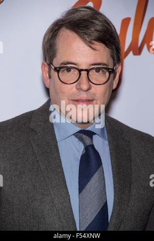 New York, NY, USA. 27th Oct, 2015. Matthew Broderick in attendance for SYLVIA Opening Night on Broadway, The Cort Theatre, New York, NY October 27, 2015. Credit:  Steven Ferdman/Everett Collection/Alamy Live News Stock Photo