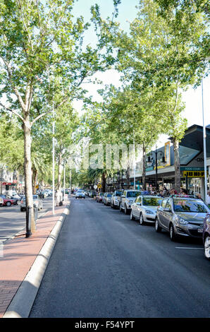 Peel Street Tamworth NSW Australia Stock Photo