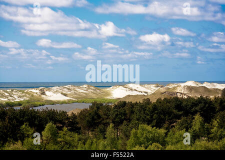 DEU, Germany, Schleswig-Holstein, North Sea,  Amrum island, the lake Wriakhoern in the dunes near Wittduen.  DEU, Deutschland, S Stock Photo