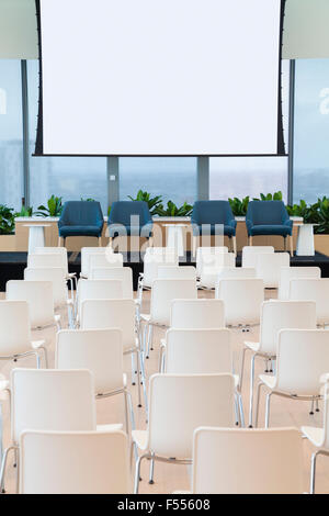 Empty seminar room Stock Photo