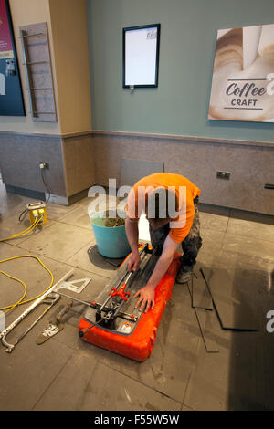 Costa Coffee Expansion continues as new cafe bar due to open in Chapel Street, Southport, Merseyside, UK Stock Photo