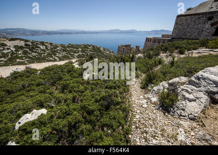 Côte Bleue,West of Marseilles Stock Photo