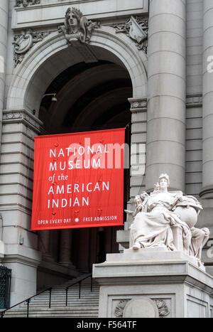 National Museum of the American Indian Stock Photo