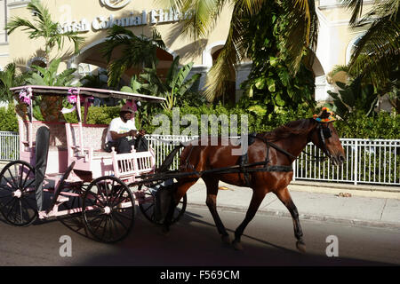 British Colonial Hilton hotel, Nassau, Bahamas, Caribbean Stock Photo