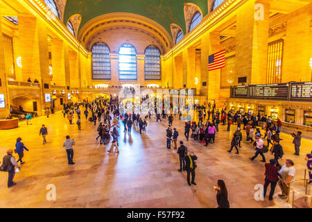 Main Concourse in Grand Central Terminal, Manhattan, New York City, united states of America. Stock Photo