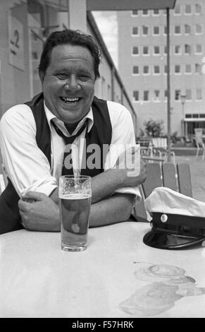 Der bayerische Volksschauspieler Karl Tischlinger, Deutschland 1960er Jahre.  The bavarian actor Karl Tischlinger, Germany, 1960s. 24x36swNeg41 Stock Photo