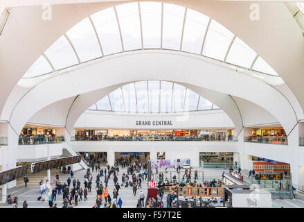 Grand Central shopping centre at New Street Station, Birmingham Stock Photo