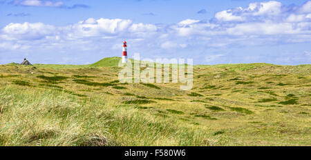 Lighthouse at Sylt in Germany Stock Photo