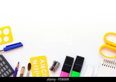 back to school background Stock Photo