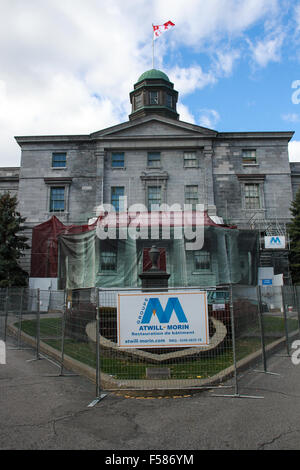 The McGill Arts Building in Montreal, Quebec. Stock Photo