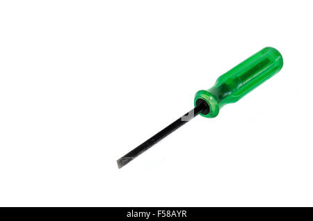 screwdriver isolated on the white background. Stock Photo