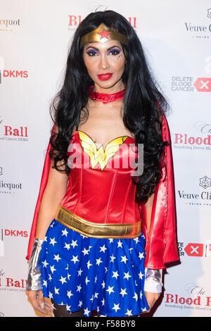 New York, NY, USA. 29th Oct, 2015. Tabasum Mir at arrivals for Delete Blood Cancer DKMS Second Annual Blood Ball, The Box, New York, NY October 29, 2015. Credit:  Abel Fermin/Everett Collection/Alamy Live News Stock Photo