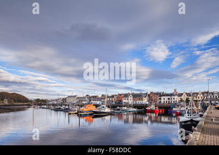 Stornoway Harbour, Isle of Lewis, Outer Hebrides, Scottish Highlands, Scotland, UK Stock Photo